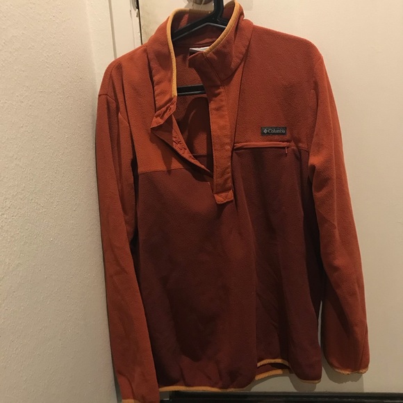 columbia button up fleece